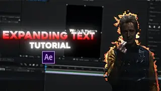How To Make Expanding Text In After effects!  #shortsbeta  #marvel #dc #1v1 #comparison #edit