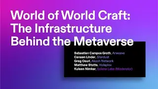 Breakpoint 2021: World of World Craft: The Infrastructure Behind the Metaverse
