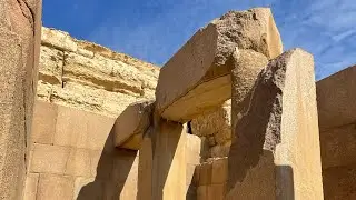 Valley Temple of Khafre Egypt Giza Pyramids video by Zhanna #ancientegypt
