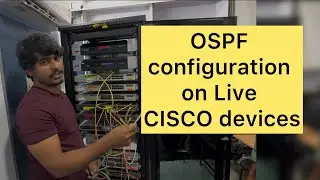 OSPF multi area project implementation on physical cisco devices | #tungabadranetworks