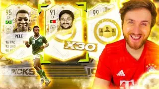 FIFA 22 30 гарантированных наборов игроков базовой или средней линии!