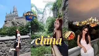 CHINA VLOG: beijing + chongqing, shopping streets, universal studios, famous spots