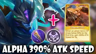 WORLD RECORD ATTACK SPEED !! ASTRO ALPHA CRAZY ATK SPEED COMBO !! MAGIC CHESS GO GO