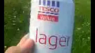 Tesco's Lager!