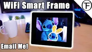 Dragon Touch 8 Inch Wi-Fi Digital Picture Frame - Email Your Photos to it!