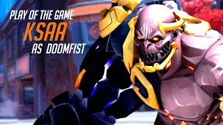 KSAA is SHOWING HIS DOOMFIST SKILL! POTG! OVERWATCH 2 TOP 500 SEASON 3