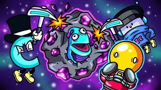 We Mine Space Diamonds and Fight Weird Alien Worms in Wobbly Life Multiplayer!