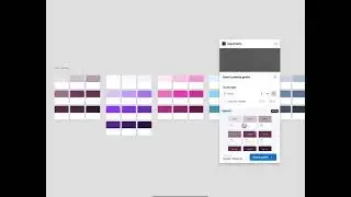 Multiple palette guides generation