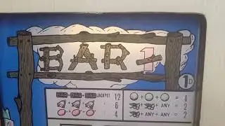 Bar One  Cam Automatics Circa 1967  Penny Slot Machine