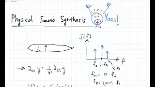 Introduction to Physical Sound Synthesis