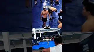 Khabib  Vs Mgregor Gym  🦅 #ufc #mma #shorts #fypシ゚viral #islam