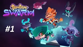 Temtem: Swarm прохождение в коопе Часть 4 !!! // Лучше Vampire Survivors ?#стрим #fortnite   #shorts