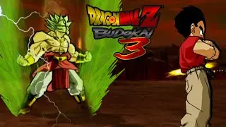 Dragon Ball Z Budokai 3 Krillin (Majin Buu Saga) vs Broly (Legendary Super Saiyan)