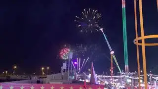 Парк развлечений Global Village. Dubai. UAE. Firework