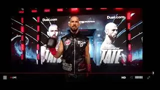 ANDREW TATE VS CHASE DEMOOR FIGHT ( ENTRANCE SHOW BEGGINING)