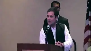 Funny Rahul Gandhi Speech on NRIs