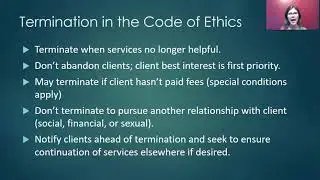 Termination of Social Work Services