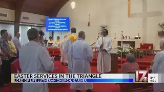 Easter Service held at Garner church