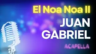 Juan Gabriel - El Noa Noa II | Karaoke con letra (Versión Acapella Instrumental)