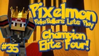 Pixelmon Server Minecraft Pokemon Mod Pokeballers Lets Play! Season Finale Champion Battle Ep 35