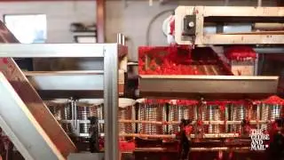 An inside look at Thomas' Utopia Brand's tomato manufacturing line