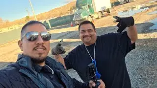 Truck Along With SLIGHTCURVEGRIN At Jagers Trucking School | Earning My CDL License