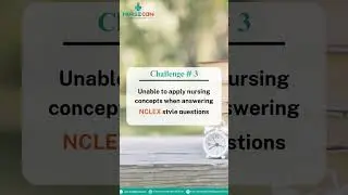 Top 5 Challenges** faced by **First-Time** and **Repeat Test Takers** when preparing for the NCLEX: