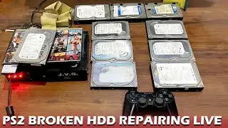 Ps2 Broken Hard disk Repairing easy to run as new hard disk