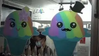 Hello Hawaii - 6 - Our First Shave Ice - Lahaina Shave Ice