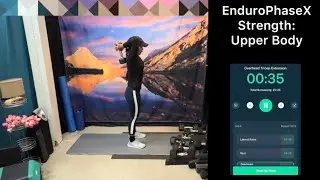 Силовая тренировка верхней части тела @fit.for.hiking.lifestyle EnduroPhaseX Серия походов
