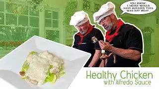Bistro Bros’ Healthy Chicken Alfredo Zoodles