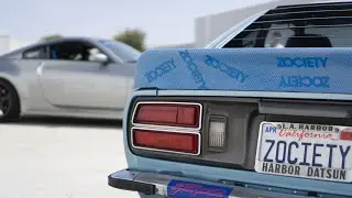 BAGGED 280z vs STATIC 350z