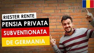 Pensie Privata Subventionata de Statul German [RIESTER RENTE] Pensie Aditionala Germania - MR FLO -
