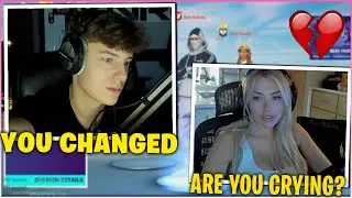 CLIX *HEARTBROKEN* After CORINNA Roasted Him On Live Stream While Playing DUO ARENA (Fortnite Funny)