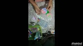 Cute paper flowers 🌺 just use small glass 
