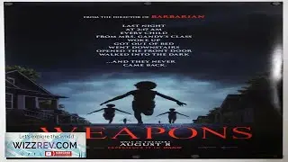 Weapons original DS movie poster 27x40 D S 2025 Horror