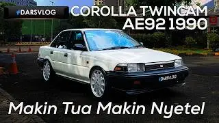 MODIFIKASI SIMPLE NYETEL - Toyota Corolla Twincam AE92 1990 ‼️ #DARSVLOG