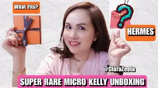 Hermes Kelly Twilly Charm UnBoxing | Micro Kelly 6.5 | Smallest Kelly | Super Rare Hermes Charm