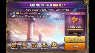Summoners War - Arena Server Battle - R1 vs CN