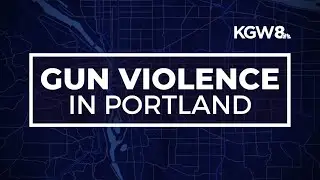 Gun violence on the rise across the city of Portland. Let's look at the numbers