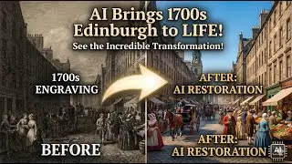 I Used AI to Bring 1700s Edinburgh Back to Life (Insane Results)