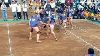 5-5 (FIVE-FIVE) RAID.BANDYA MARUTI(MUMBAI) VS OM(KALYAN) KALYAN STATE LEVEL KABADDI MATCH 2019