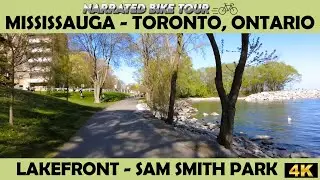 🚴&zwj;♂️ Mississauga to Toronto 🌊 4K Bike Ride