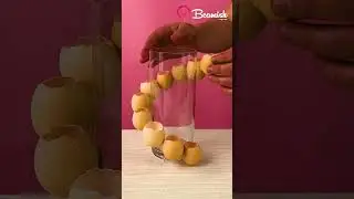 Egg Shells Candle Decor #creative #eggshells #candle #trick
