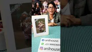 Clase TAZA CON GALLETAS┋Anihouse┋Manualidades Muñecos Country en Tela
