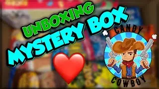 CANDY COWBOY MYSTERY BOX UNBOXING MIT FREUNDIN / OPENING DEUTSCH / Martin24