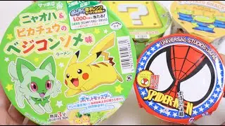Interesting Cup Noodles Pokemon  Pikachu and Spiderman