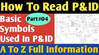 Industrial Instrumentation Tutorials-Piping & Instrumentation Diagram Basic Part#04,How To Read P&ID