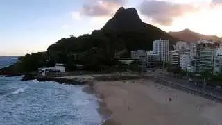 Leblon Beach in Rio de Janeiro - The Drone Eyes
