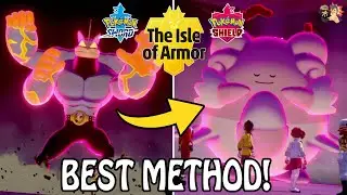 BEST Way To Farm Armorite Ore From RAIDS In Pokemon Sword & Shield: The Isle of Armor DLC